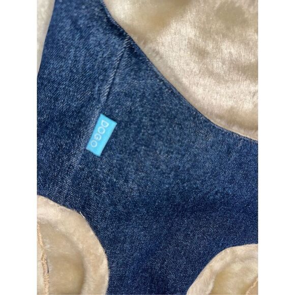 NEW WITH TAGS DOGO PET FASHIONS RUNNER FLEECE STYLE COAT - DENIM size XL retails - Picture 7 of 7